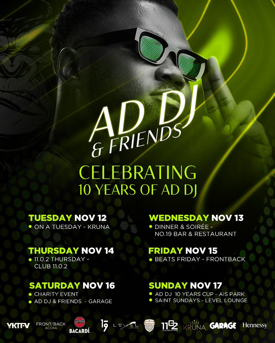 addjmusic's tweet image. Celebrating 10 years of AD DJ 🥳
It’s only the first phase of the journey and I am glad to have come this far. Still more to do so we give thanks always. I appreciate everyone that has been a part of this journey so far and all who will join in the next phase.