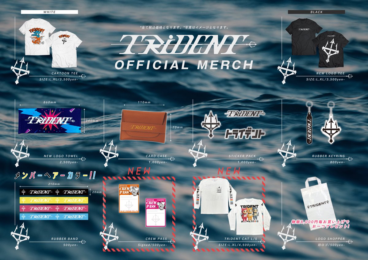 ◥◣DUX TOUR 24-25ツアーグッズ解禁◢◤ 11月10日（日）香川公演より