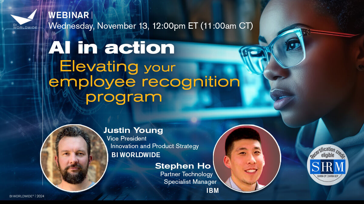 biworldwide's tweet photo. Put Wed. Nov. 13 on your calendar and learn how you can pair AI tools with your company’s critical initiatives to increase employee engagement and productivity.

Sign up now to save your spot!

https://t.co/fpiehOlHZk https://t.co/Orgq0uf8D5
