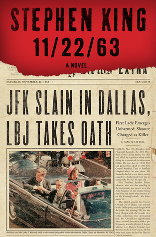 currently reading 11/22/63 by Stephen King. Not the typical King book, but loving it. Time travel, the butterfly effect, free will, paradoxes &amp; 1960s America and its idealism all in the same book!