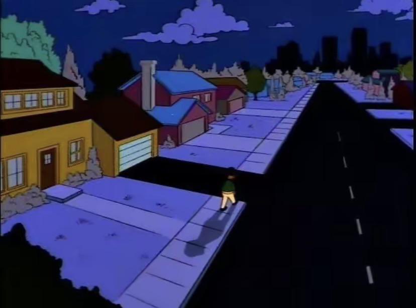 Springfield at night feels like being tucked into bed.
