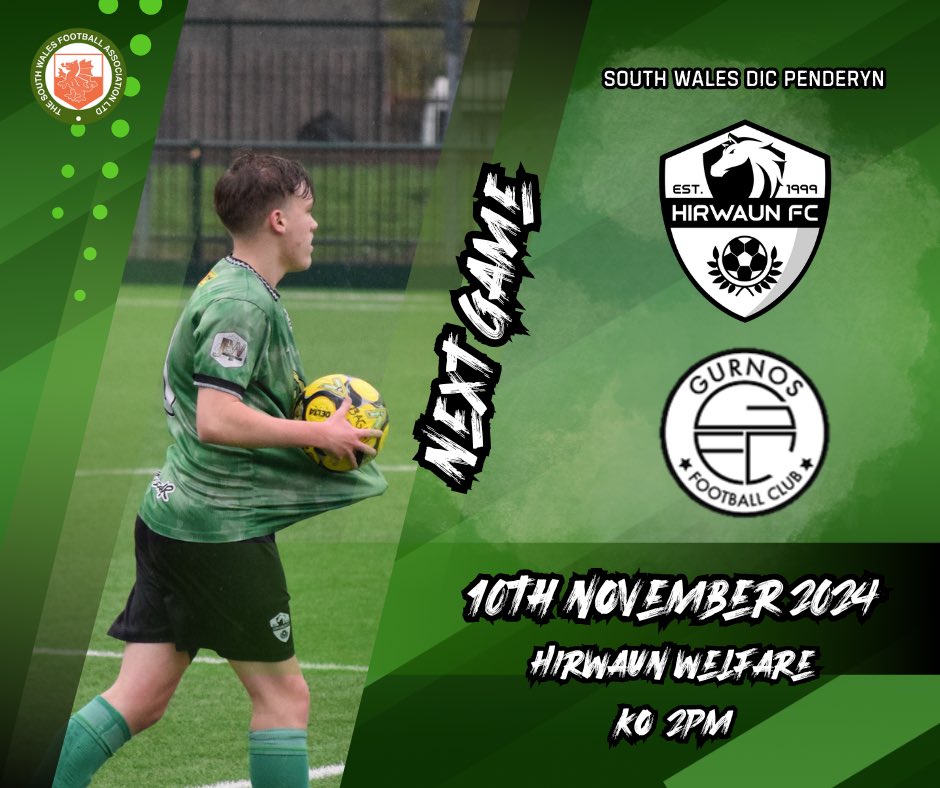 Hirwaun FC (@hirwaunfc) on Twitter photo ๐ป๐ฏ๐ฐ๐บ ๐พ๐ฌ๐ฌ๐ฒ๐ฌ๐ต๐ซ๐บ ๐ฎ๐จ๐ด๐ฌ๐บ ๐๐ค๐
๐๐๐ง๐ข๐จ๐ซ๐ฌ
v AFC Abercynon Res.
๐๐ข๐ฅ๐๐๐ซ๐ญ ๐๐จ๐ซ๐ ๐๐ง ๐๐ฎ๐ฉ
๐๐จ๐ฎ๐ญ๐ก
v Gurnos FC
๐๐จ๐ฎ๐ญ๐ก ๐๐๐ฅ๐๐ฌ ๐รฎ๐ ๐๐๐ง๐๐๐ซ๐ฒ๐ง
๐๐๐๐ฌ - No Game!
#WeAreHirwaun ๐๐ค๐ ๐ป๐ฏ๐ฐ๐บ ๐พ๐ฌ๐ฌ๐ฒ๐ฌ๐ต๐ซ๐บ ๐ฎ๐จ๐ด๐ฌ๐บ ๐๐ค๐
๐๐๐ง๐ข๐จ๐ซ๐ฌ
v AFC Abercynon Res.
๐๐ข๐ฅ๐๐๐ซ๐ญ ๐๐จ๐ซ๐ ๐๐ง ๐๐ฎ๐ฉ
๐๐จ๐ฎ๐ญ๐ก
v Gurnos FC
๐๐จ๐ฎ๐ญ๐ก ๐๐๐ฅ๐๐ฌ ๐รฎ๐ ๐๐๐ง๐๐๐ซ๐ฒ๐ง
๐๐๐๐ฌ - No Game!
#WeAreHirwaun ๐๐ค๐
