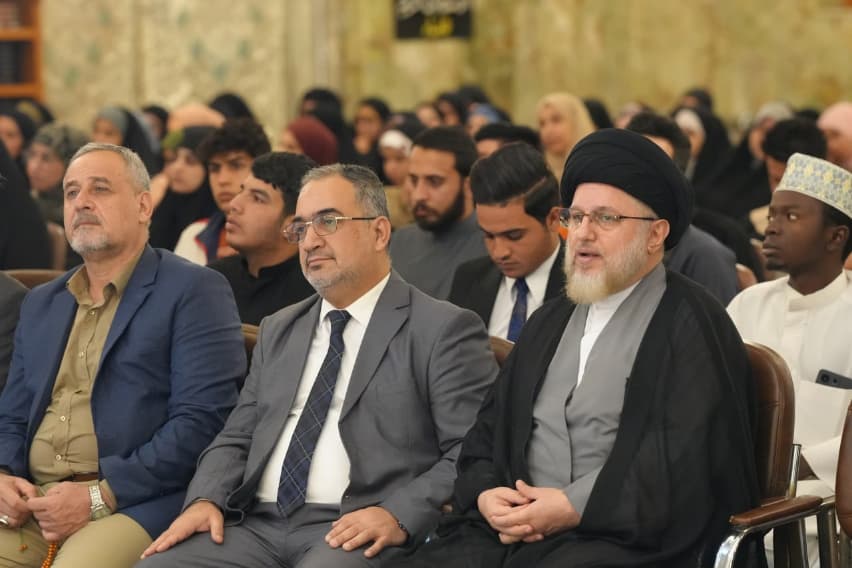 Altabatabai's tweet photo. (الحوراء زينب رمز المرأة المعنفة)
في رحاب ميلاد الحوراء زينب بنت أمير المؤمنين عليهما السلام ضمن الموسم الثقافي الطلابي  في مسجد الكوفة.

https://t.co/pv9cd26MVZ

#الحوراء_زينب 
#ميلاد_السيدة_زينب 
#مسجد_الكوفة https://t.co/vcElJzcjhs