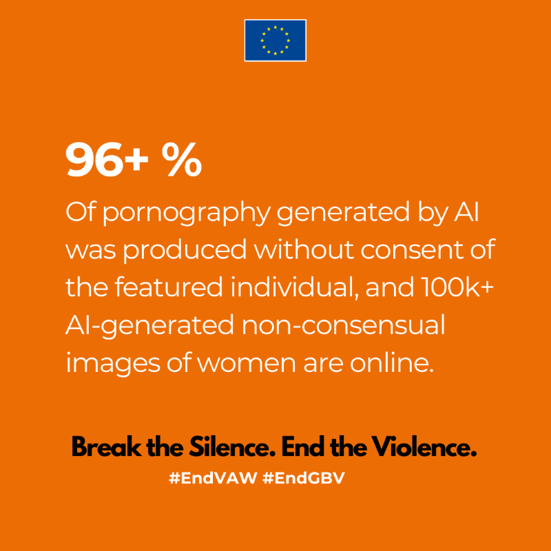 eu_eeas's tweet photo. Is this a safe space? 

Online gender-based violence and gendered disinformation campaigns are tools used to impose silence and reinforce violence. Let’s break them. More here: https://t.co/xPiIQ2JMbi.

 #OrangeTheWorld #EndGBV #SayNoStopVAW #EndViolence