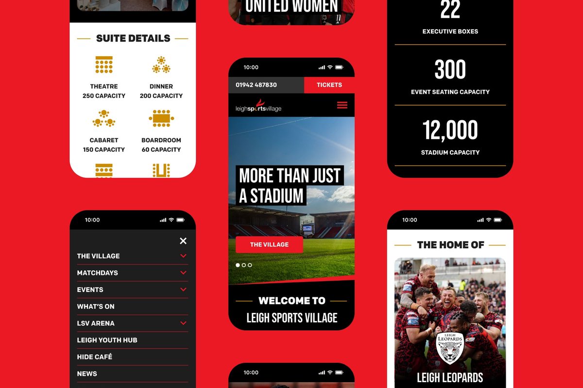 Tackling a New Website for Leigh Sports Village 👉 bit.ly/3UJQuU1 <a href="/lsvstadium/">Leigh Sports Village</a> #design #webdesign #website #webdevelopment #leigh