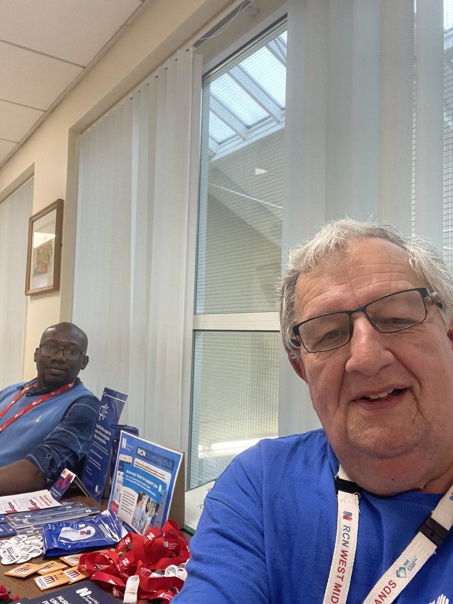 Promoting the RCN at Ross on Wye Community Hospital today <a href="/RCNWestMids/">RCN West Midlands</a> <a href="/WyeValleyNHS/">Wye Valley NHS Trust</a>