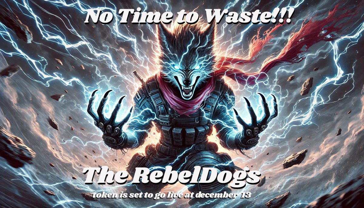 **No time to waste!**  
Join the new movement!  
Unleash the power of the RebelDogs!  
Together, we rise and redefine loyalty!  
Get ready to make an impact—let's go!
t.me/+4aWFa_qmW384M…
rebel-dogs.org