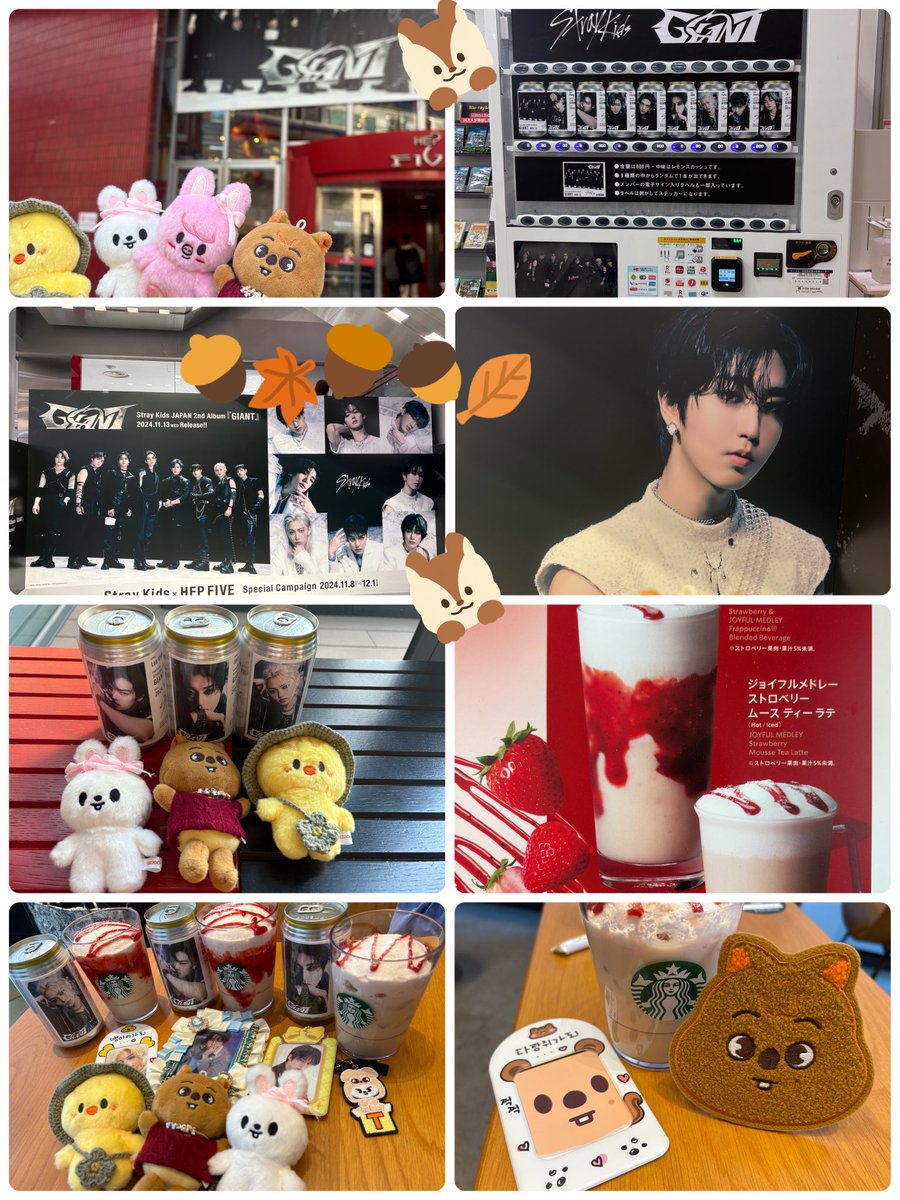 yumiya08853772's tweet photo. 今日は久しぶりのステイ会! HEP展示会に合わせて日にちも変更😊 ウロウロしたけど6人しか見つからんやったわw缶ジュースも推しのを無事GET😆 スタバの店舗限定ムースティー美味しかった🥹 しかし、缶ジュースに印刷されてるのかと思いきや、ただシール貼ってあっただけ🤫
#straysKids×HEP https://t.co/10eHw8DbFy