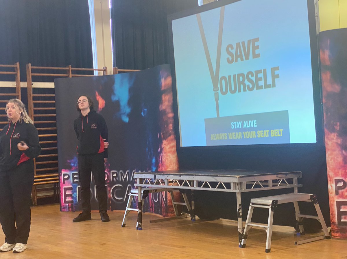 StChrisSixth's tweet photo. …as they encouraged all young drivers to think carefully about safety, being distracted when driving and not drink driving. Great presentation and so very worthwhile.

[2] https://t.co/jXFKWTLrYa