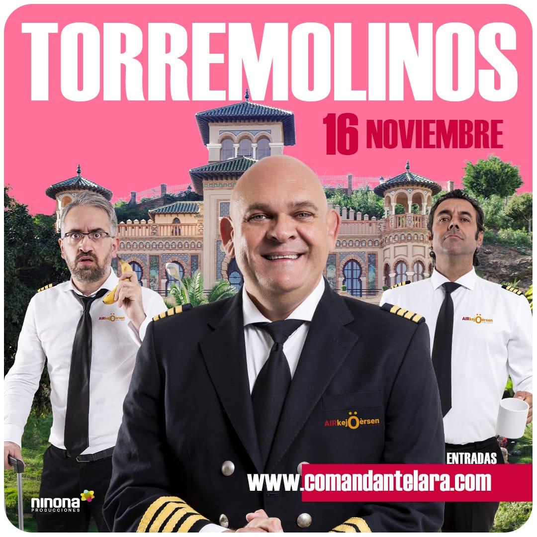 #Torremolinos se convierte en cabina de vuelo con el show 'Viaje con nosotros' ✈️ <a href="/ComandanteLara/">Luis Lara</a> llega acompañado de Jesús Tapia y Vicente Ruídos para pilotar una noche llena de humor, chistes arriesgados y momentos inolvidables 🤣 

ℹ torremolinoscultura.es