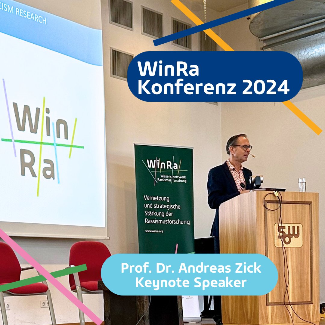 WinRa___'s tweet image. Unter dem Titel „Behind  the Data: Quantitative Approaches in Interdisciplinary Racism Research“  fand vom 23.10. – 25.10.2024 die diesjährige Jahreskonferenz des  Wissensnetzwerk Rassismusforschung (WinRa) statt. Mehr dazu unter: linkedin.com/feed/update/ur…

#Rassismusforschung