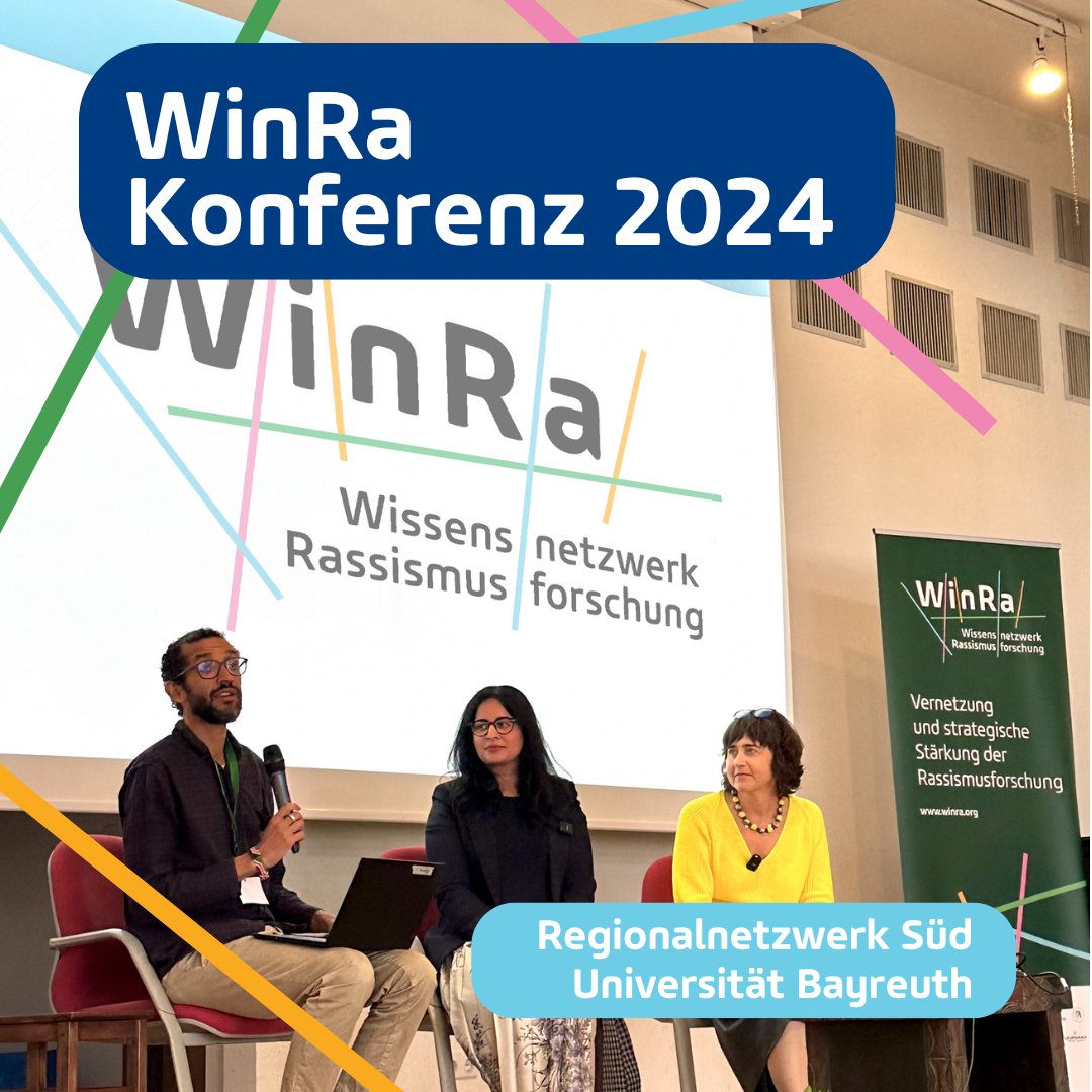 WinRa___'s tweet image. Unter dem Titel „Behind  the Data: Quantitative Approaches in Interdisciplinary Racism Research“  fand vom 23.10. – 25.10.2024 die diesjährige Jahreskonferenz des  Wissensnetzwerk Rassismusforschung (WinRa) statt. Mehr dazu unter: linkedin.com/feed/update/ur…

#Rassismusforschung
