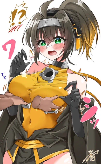 小夜丸の乳弄った回数なら負けない#いいおっぱいの日#遊戯王 