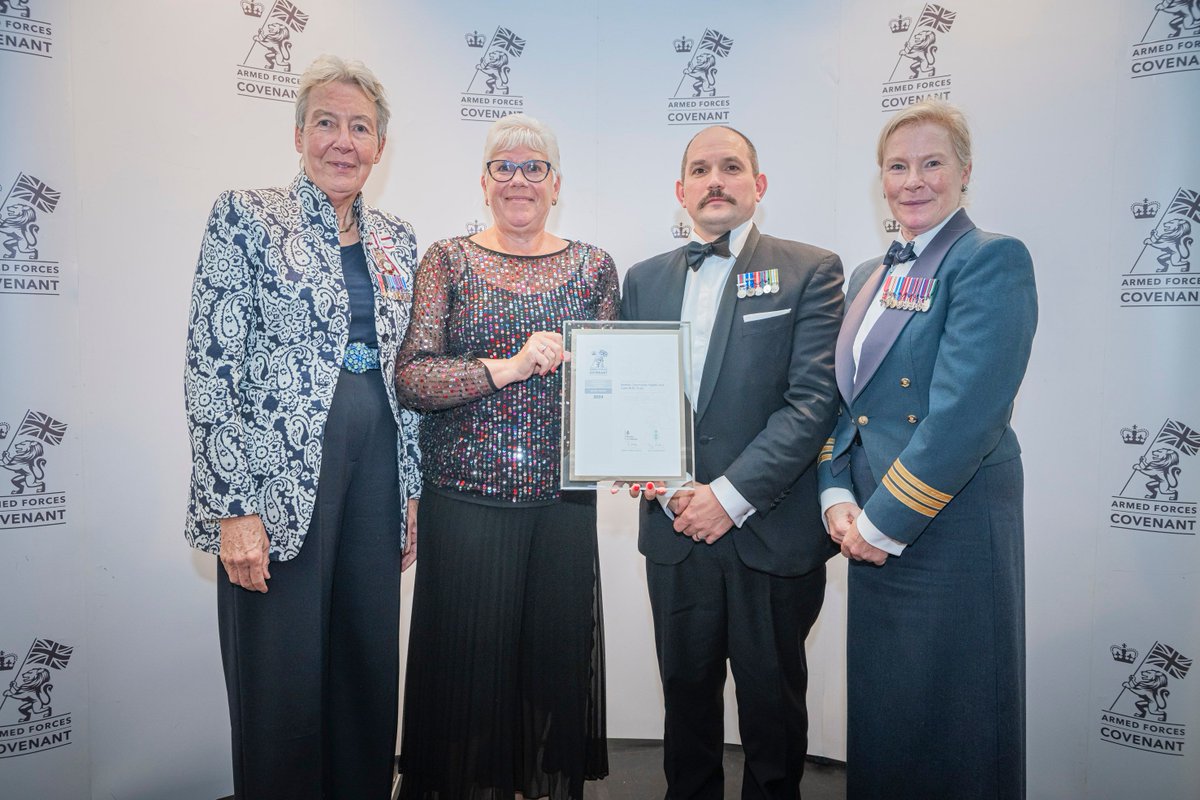 NCH&amp;C is committed to ensuring staff feel a sense of belonging &amp; support at our trust. We're proud to have received the Defence Employer Recognition Scheme Silver Award, highlighting the importance of the Defence community in our workforce. buff.ly/4ej6ymn 
#SliverERS24