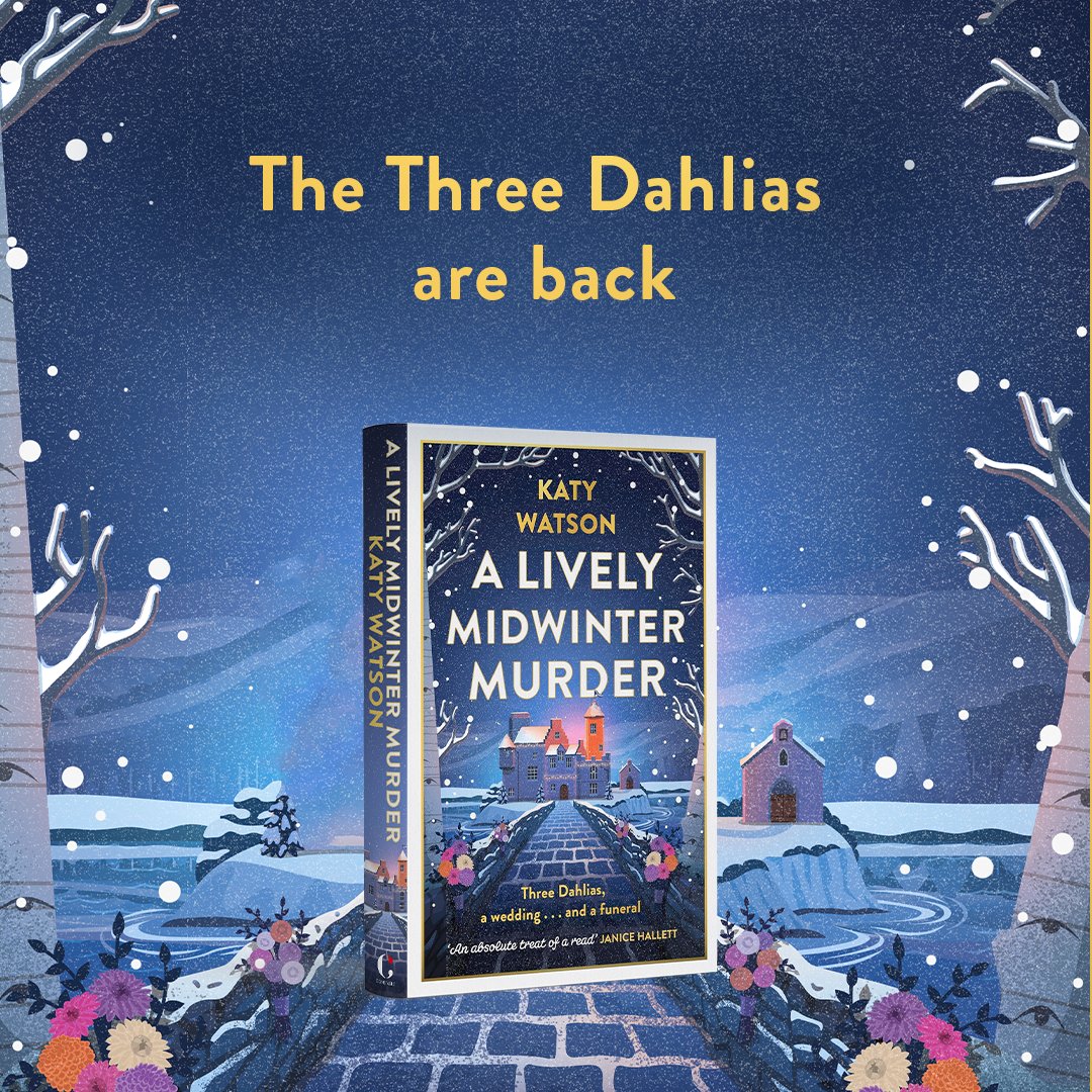 The Crime Vault (@thecrimevault) on Twitter photo A high society Christmas Eve wedding. A remote Scottish castle. An unexpected snowstorm.
A dead body wearing a wedding dress and a stolen diamond necklace.
Is there still time to call the wedding off?
Buy a copy of <a href="/kwatsonauthor/">Katy Watson</a>'s book now: brnw.ch/21wOts6 A high society Christmas Eve wedding. A remote Scottish castle. An unexpected snowstorm.
A dead body wearing a wedding dress and a stolen diamond necklace.
Is there still time to call the wedding off?
Buy a copy of <a href="/kwatsonauthor/">Katy Watson</a>'s book now: brnw.ch/21wOts6