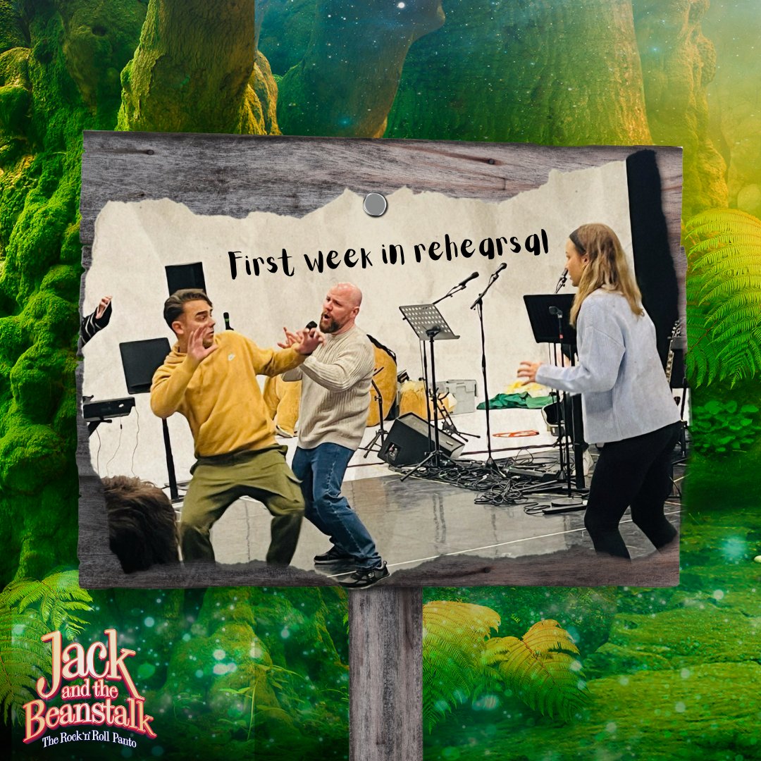 Jack and the Beanstalk: The Rock 'n' Roll Panto is OFFICIALLY underway in the rehearsal room! 🌟

Our cast of actor-musicians are singing up a storm preparing for this year's tall tale. Oh, no they're not. Oh, yes they are! 🌱

29 Nov 2024 – 12 Jan 2025 👉 loom.ly/T5pJrTA