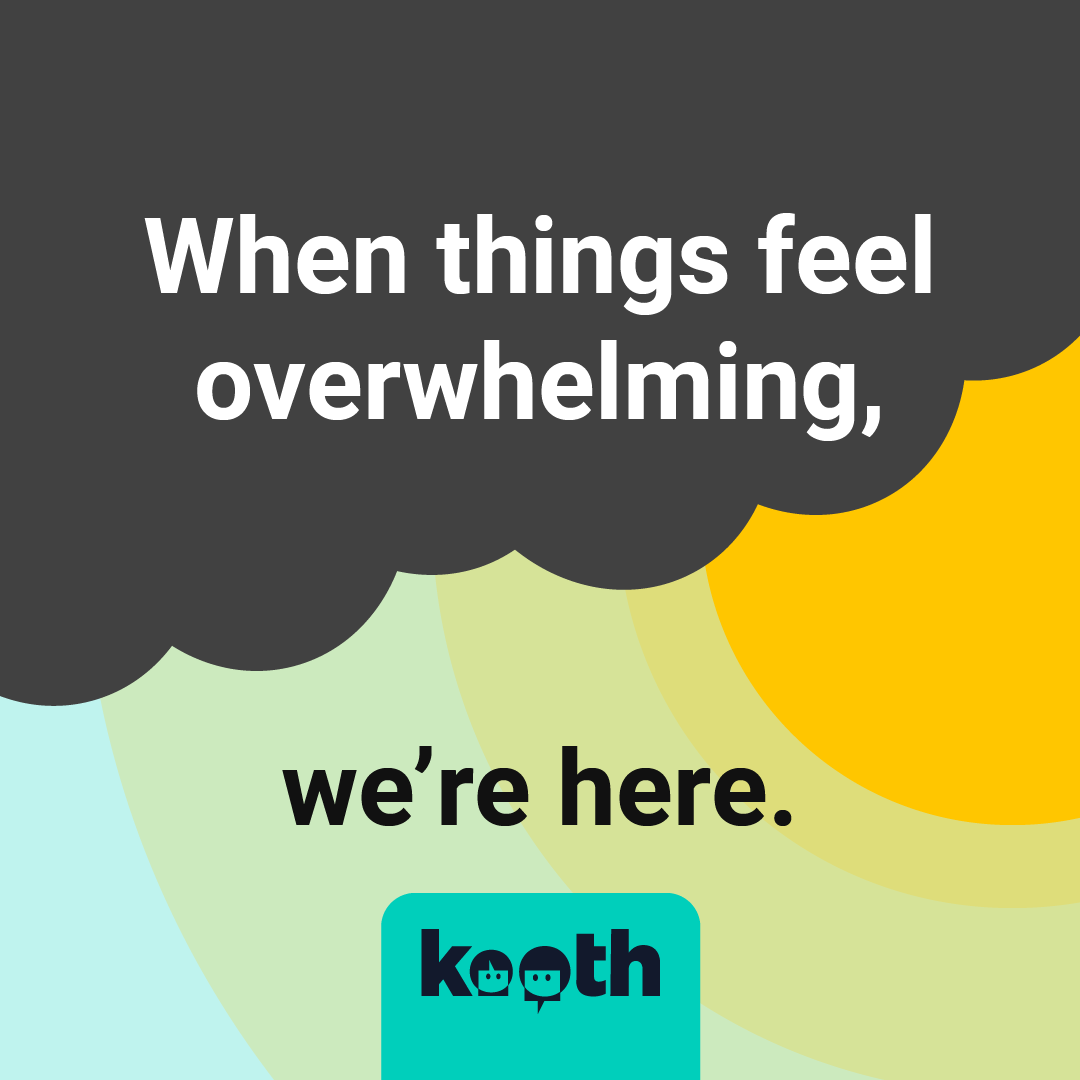 When things feel overwhelming, we’re here

Bullying affects everyone differently. This Anti-Bullying Week, reach out on Kooth for support that’s all about you.