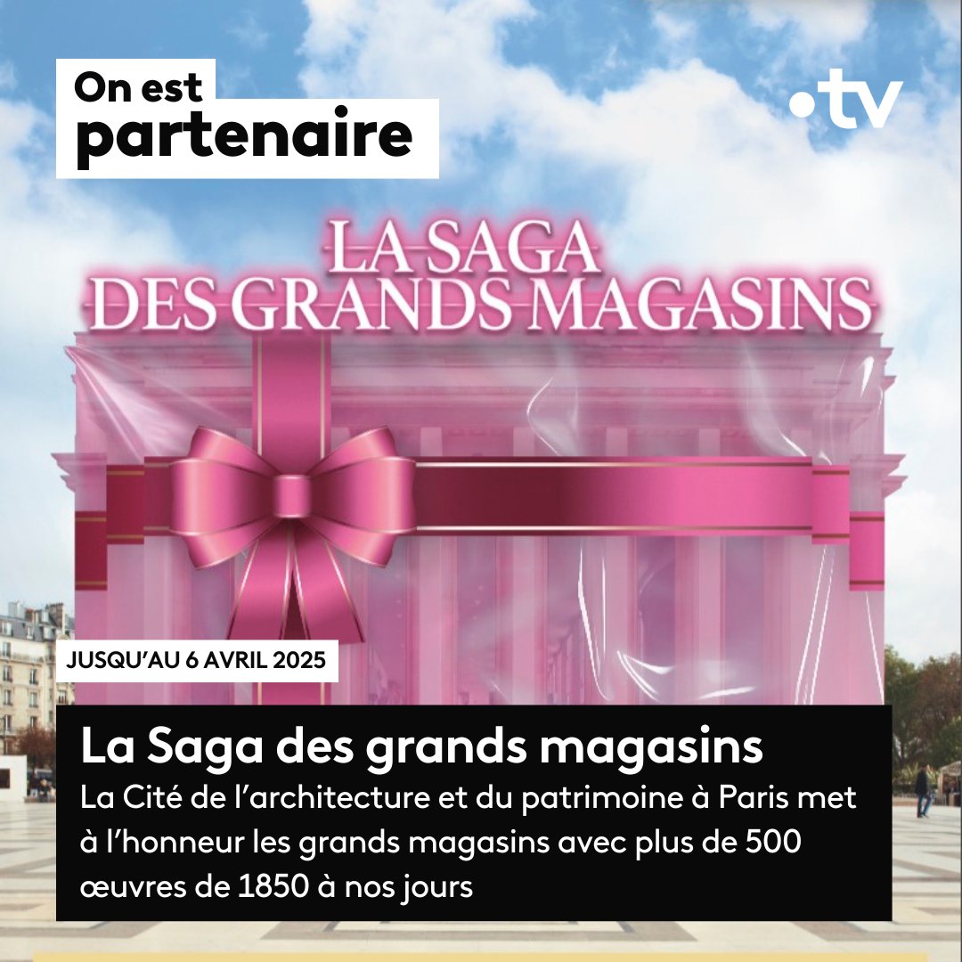 🛍️ 🤝 On vous promet un voyage à travers l'histoire et l’architecture des grands magasins.

L’exposition “La Saga des grands magasins” réunit près de 500 œuvres originales provenant des collections inédites des grands magasins

🗓️ Jusqu’au 6 avril 2025 à la <a href="/Citedelarchi/">Cité de l'archi</a>