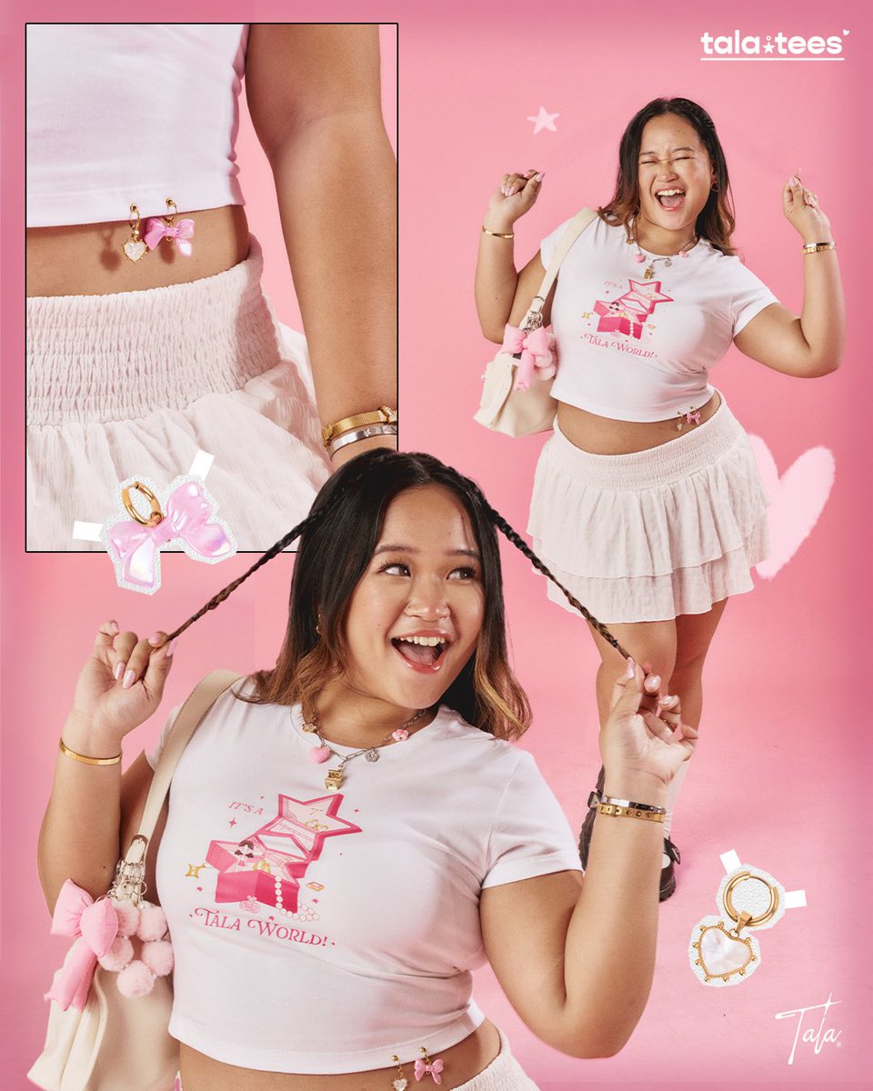 talabykyla's tweet photo. Lifeβs too short for boring tees! πβ¨
Meet #TALATees: Made to bring out the fun and the shine in you π«
Trust usβ itβs everything but basic π https://t.co/QyxN5Bo9t0