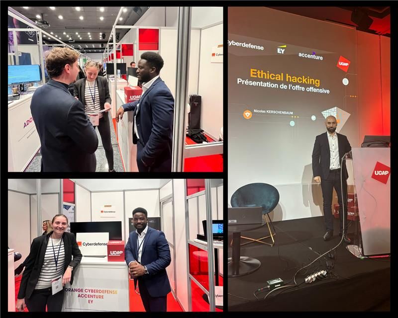 OrangeCyberFR's tweet photo. 🚀Nous avons eu l'honneur de participer au #SmartTechForum @ugap ce 7 novembre, un événement clé pour le secteur public et la transformation #numérique. Nous avons partagé notre expertise en cybersécurité et échangé sur les enjeux actuels avec les décideurs du secteur public. https://t.co/jhYyFlGRtJ