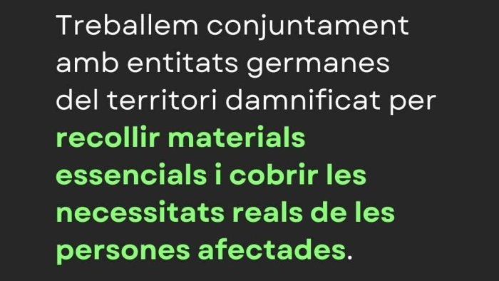 Ja falta poc per arribar al mínim del <a href="/goteofunding/">𝗚𝗼𝘁𝗲𝗼</a> impulsat per l'ESS d'un Fons de Suport al teixit comunitari per l'emergència social i sanitària de la DANA al País Valencià. I vosaltres, ja hi heu participat?

ca.goteo.org/project/fons-c…
