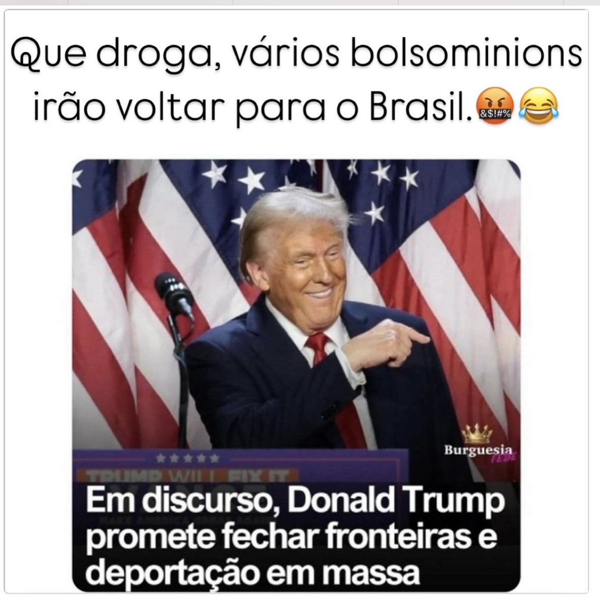 Pobre_d_Direita's tweet photo. Efeito Trump... https://t.co/4jCHfx1Nny