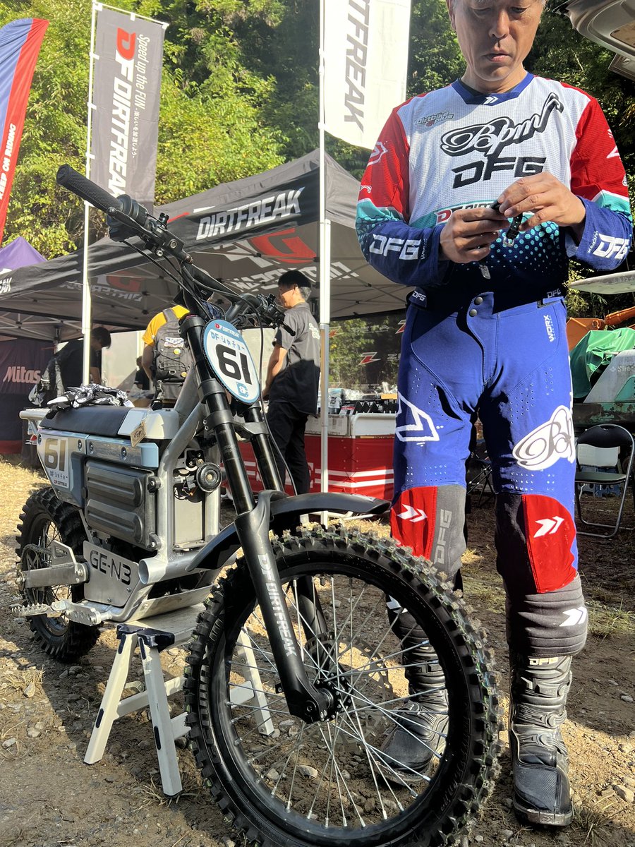 ダートフリーク 電動バイク（ヨツバモトから変更） on X