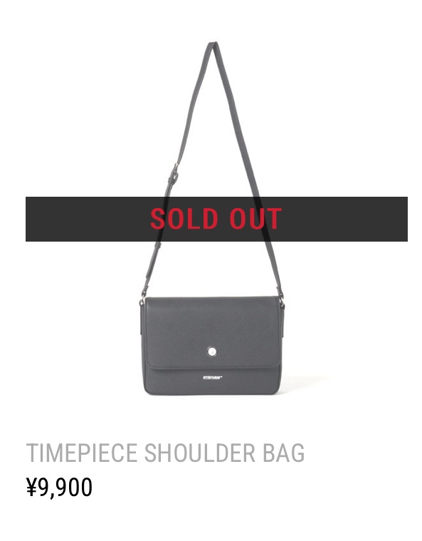 HYSFORM ハイスフォーム TIMEPIECE SHOULDER BAG （HYSFORM 2023