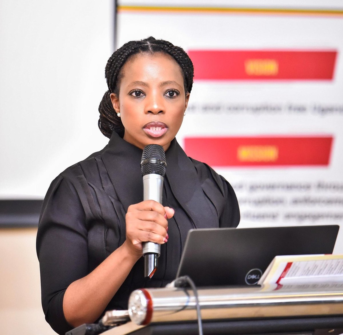 PublicProtector's tweet photo. The PP referred to among others, cases involving procurement of unauthorised medicines from Cuba by the Department of Defence and the irregular appointment of C-Squared Consumer Connectedness as examples. #PublicProtectorEvents #PublicProtectorInvestigation https://t.co/FYv7valEE7