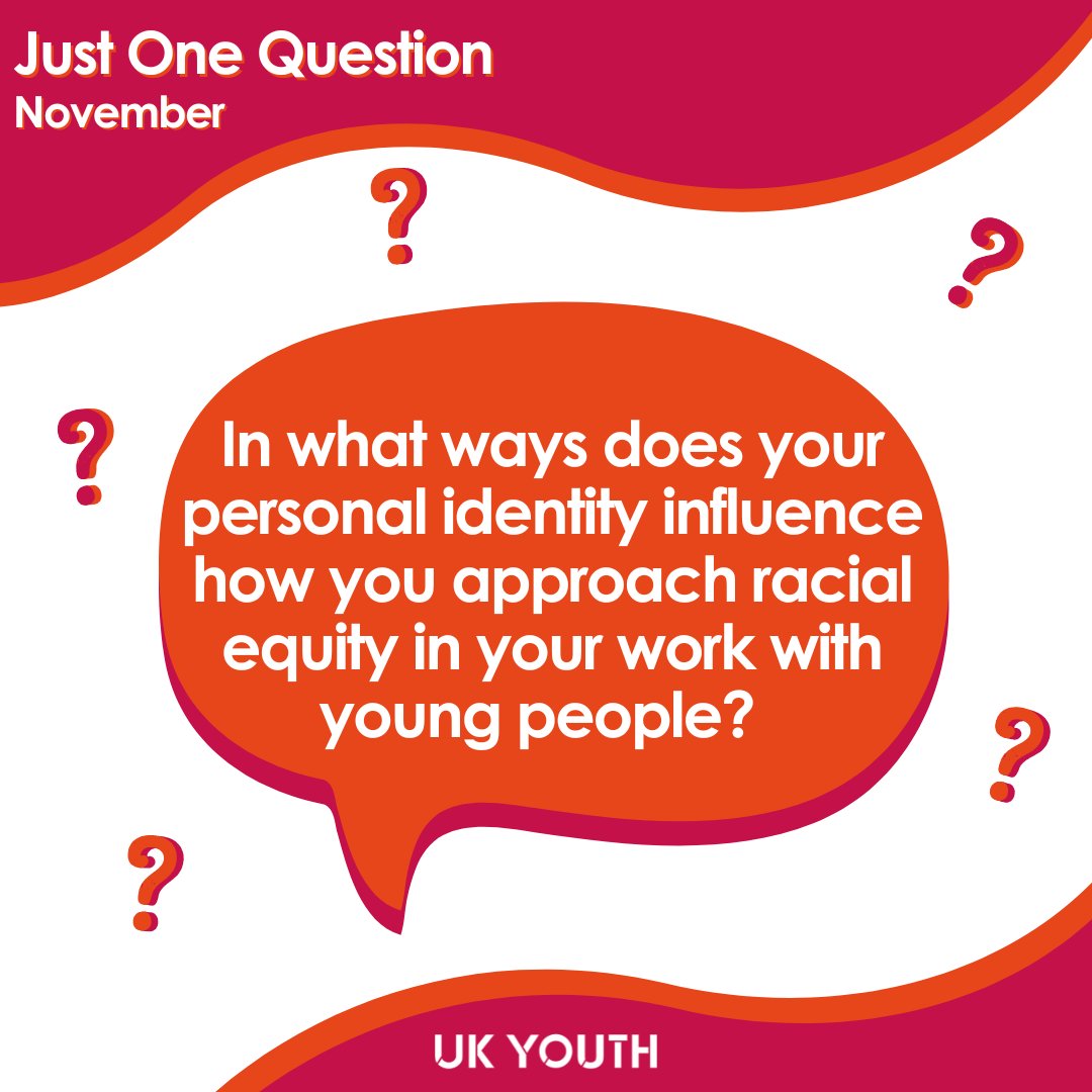 Your expertise is invaluable in shaping the lives of young people. At UK Youth we’re asking Just One Question each month. Share your insights, be heard, and drive meaningful impact 💭

Answer November’s question here 👉 bit.ly/JOQNOV24