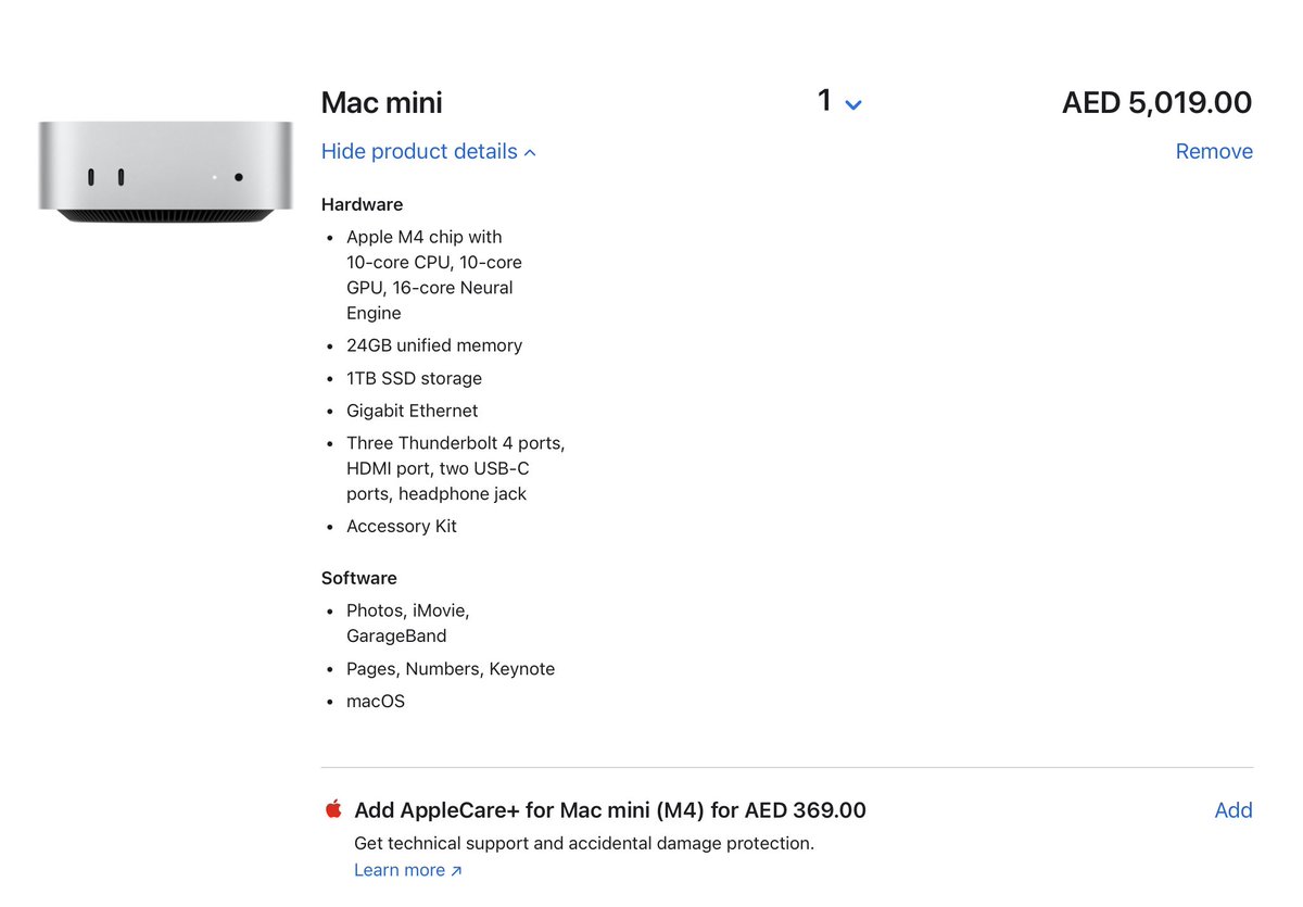 AliFakhruddin13's tweet photo. To my fellow #designers and #tech reviewers, is this enough for a smooth Graphics Design Experience, especially Adobe Suite?
#TechGuild #techcommunity #graphicdesign #apple #imac #MacMiniM4 #macmini https://t.co/pQ5SqiWRBJ