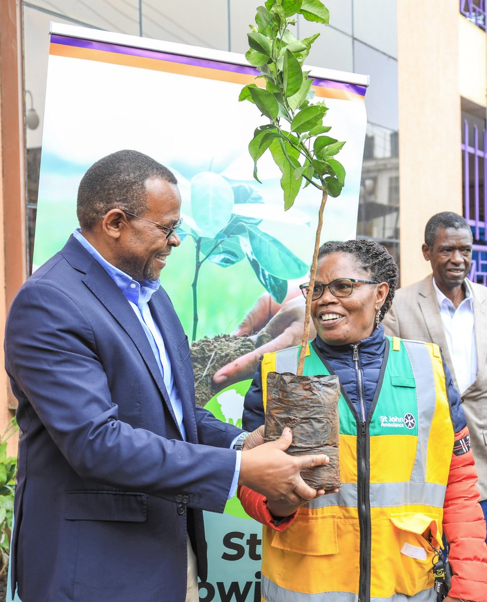 KenGenMDandCEO's tweet photo. My team and I have rolled out phase IV of the #KenGenTreeGrowingChallenge Campaign which will have employees growing over thirty thousand trees in different regions of the country.
#JengaKenGen
#Sustainability https://t.co/3qEaua1Vek