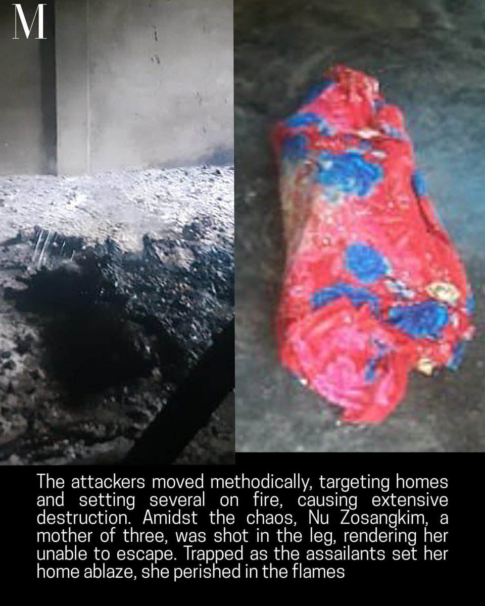 S_AsianXtians's tweet photo. 🧵...escape into the adjoining forest, but Zosangkim, a 31-year-old mother of three, was hit by a bullet in the thigh when the shooting began, she was captured, raped, and burned to death by the Meitei militants. https://t.co/rssmxyLljS