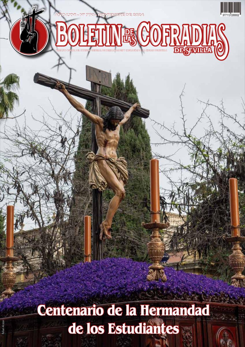 BoletinCofradia's tweet photo. Como sucediese en ocasiones similares, el Boletín de las Cofradías de Sevilla se une gozosamente a un aniversario de la @Hdadestudiantes, que celebra su centenario. Lo hace aportando un total de 13 trabajos profundizando en su conocimiento, y logrando aportar datos e imágenes https://t.co/K3cBkYJs4p