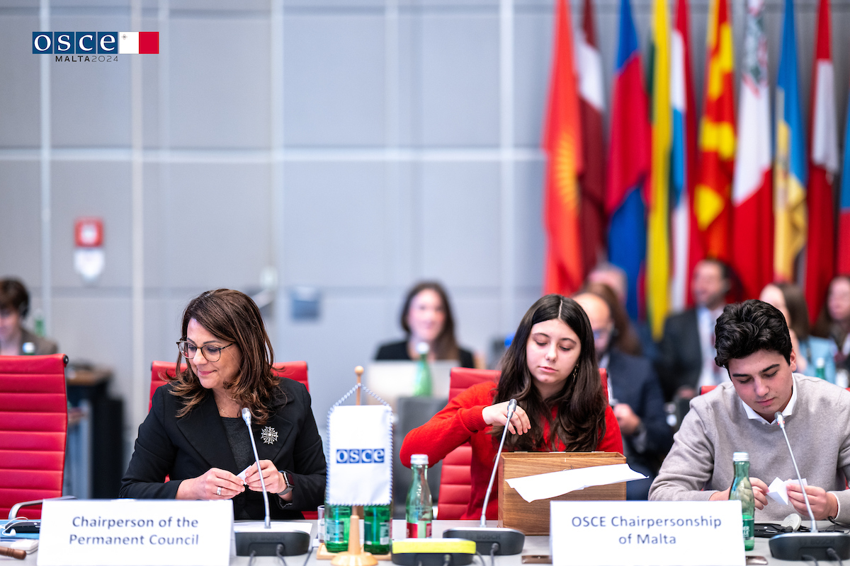 MTatOSCE's tweet photo. ๐
As the @OSCE Ministerial Council in ๐ฒ๐น #Malta approaches, preparations are in full swing.
๐ณ๏ธ Yesterday, the preliminary speaking order for the #OSCE24MC was set through the traditional drawing of lots.
#StrengtheningResilience #EnhancingSecurity https://t.co/KNzYo9H3Ai