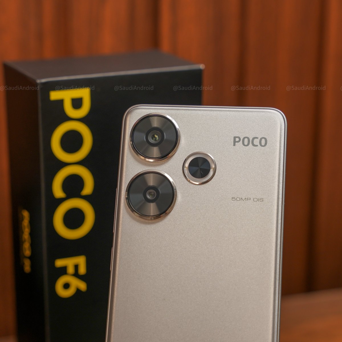 SaudiAndroid's tweet photo. 🚨🚨عرض 11.11 على هاتف بوكو POCO F6📱

شاشة أموليد 120Hz
معالج SD 8s Gen 3
ذاكرة 12/512
سماعات ستريو
كاميرا رئيسية 50MP
بطارية 5000mAh مع شاحن 90W

خصم 17% على السعر⬇️
https://t.co/1H48RWH6MJ
🎁فرصة لربح نسخة🎁
للمشاركة في السحب:
- رتويت
- تابع حساب @PocoKsa

#POCOF6🟡⚫️ https://t.co/Viw8f1Fi83