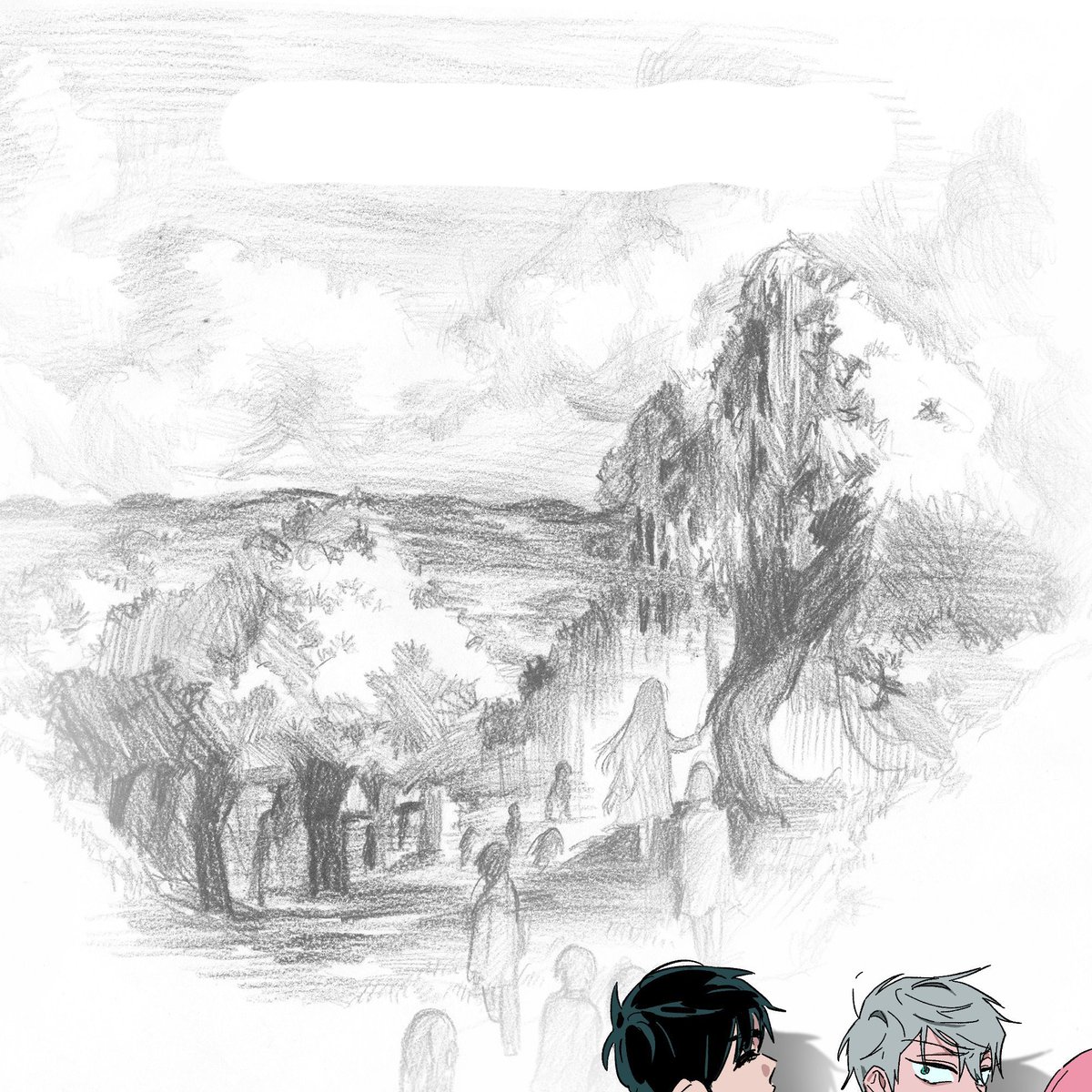 I'm gonna throw up..He sketchs about them all escaping, okay that's great. Nice okay