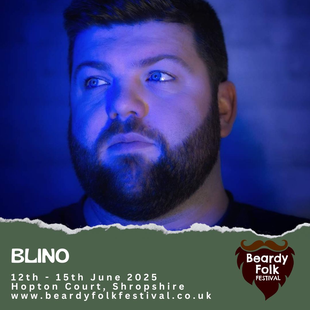 🔥 CONFIRMED 🔥 We're excited to announce BLINO is playing our Acoustic Stage at Beardy Folk 2025 on Friday 13th June ❤️

WEEKEND TICKETS &amp; CAMPING ✅
beardyfolkfestival.co.uk/2025-tickets

#beardyfolk #blino #musicfestival #shropshire #June2025