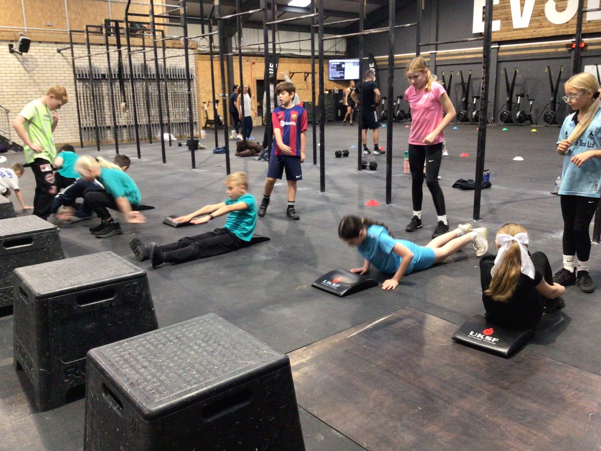 Fantastic morning at CrossFit. Big thank you to Evolve in Hartlepool and our <a href="/HartlepoolSGO/">HartlepoolSGO</a> for organising the event. Our children certainly had a good workout.
