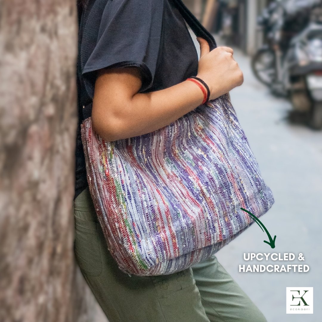 EcoKaari's tweet image. Eco-conscious fashion made easy. 🌿👜

The upcycled Eko Hobo Bag blends sustainability with style.

Carry your essentials with confidence while caring for the planet! 💚♻️

🌐 ecokaari.org
📞 Contact: +91 9910969297 | +91 9022560305

#eko #ecokaari #ekfam #ecofashion