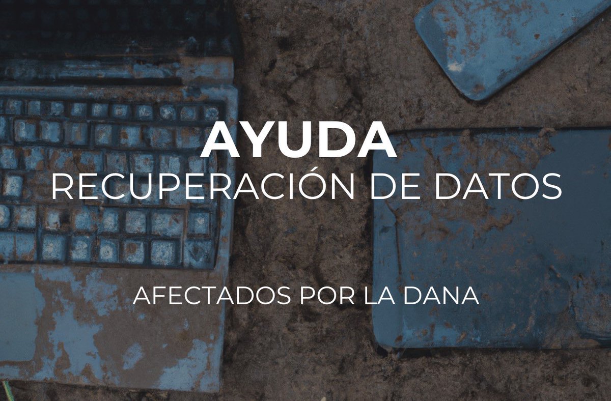 ¿Has sido afectado por la 🚨 #DANA ? ✅

¿Tienes una pequeña 📊 empresa? ✅

¿Has tenido daños 💻 informáticos? ✅

Contacta en informatica.ayuda-dana.es

🧵Hilo para solicitar ayuda

            ⬇️⬇️