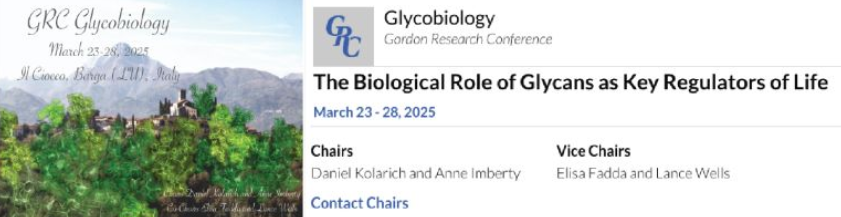 not here anymore (@anneimberty) on Twitter photo We have an amazing line of speakers at the GRC Glycobiology 2025 <a href="/GordonConf/">Gordon Research Conferences</a> chaired with @DKolarich and @ElisaTelisa <a href="/DocGatorDawg1/">Lance Wells</a> . Still some slots for oral communication from abstract so register rapidly to have your chance to meet everyone
grc.org/glycobiology-c… We have an amazing line of speakers at the GRC Glycobiology 2025 <a href="/GordonConf/">Gordon Research Conferences</a> chaired with @DKolarich and @ElisaTelisa <a href="/DocGatorDawg1/">Lance Wells</a> . Still some slots for oral communication from abstract so register rapidly to have your chance to meet everyone
grc.org/glycobiology-c…