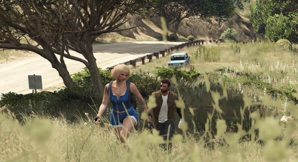 Chilling with people on onx