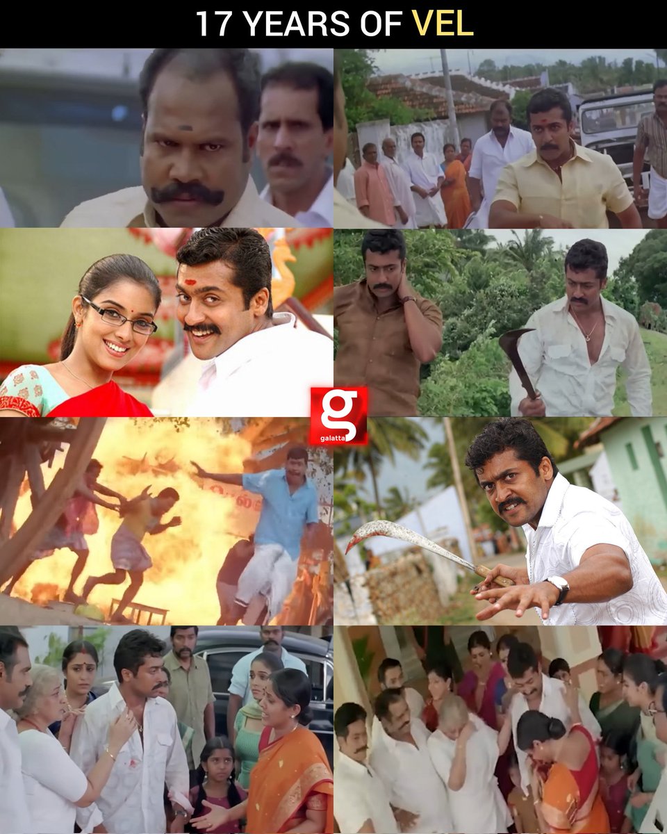 galattadotcom's tweet photo. Celebrating 17 Years of #Vel 💥
@Suriya_offl #Vadivelu @thisisysr #Hari #Suriya #Asin #17YearsOfVel #Galatta https://t.co/TqS1S7eZdQ
