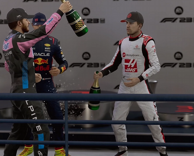 HB_Formel1's tweet photo. Das war das Saisonfinale #PortugalGP
🥇@_Freshiii_
🥈@Flocko_HBF1
🥉Perez
Eine unglaubliche Saison ist nun hiermit vorbei. Die HBF1 bedankt sich bei ihren tollen Fans für die fantastische Unterstützung! Wir freuen uns auf eine großartige nächste Saison. #HBF1 #Forever https://t.co/s5M1XHP6sR