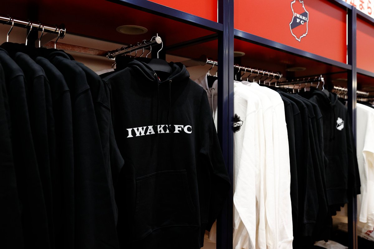 New items available now! 📌IWAKI FC OFFCIAL FAN SHOP Open:10:00-21