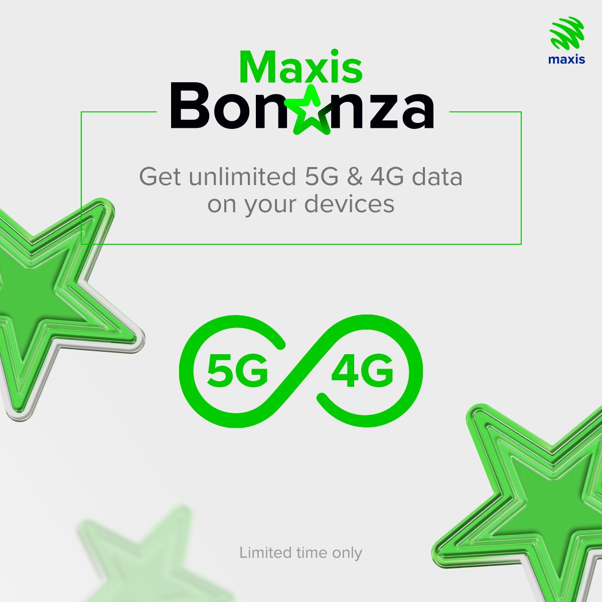 Maxis's tweet photo. Did you hear about #MaxisBonanza? π
Big prizes, better deals! Sign up with Maxis to get devices on the house. For more information, click on the link here: https://t.co/cMXzs8BkVr π€©
#Maxis5G https://t.co/eYzewacgU9