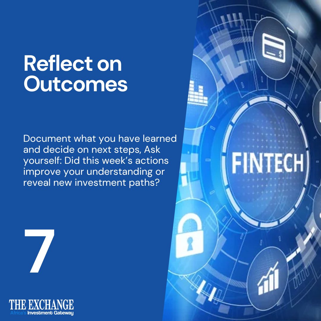 Ready to elevate your African investments? Here's your 7-day roadmap for growth and success! Follow along, apply the tips, and by Day 7, you might just discover a new path toward your goals.

#Africa #investment #Success