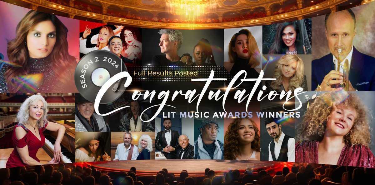 The S2 Winners of 2024 LIT Music Awards have been announced! 🔥
Heartiest congratulations to all the talented winners!
Check out the winners here: litmusicawards.com/winner.php

#LIT #LITAwards #LITMusicAwards #awards #musicawards #LITFeature #LITHighlight #LITWinningWork #LITInFocus