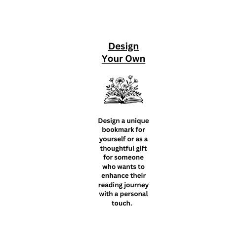 Check out our Design Your Own Bookmark at ibehereforyo.com/product-page #checkitout
wix.to/av60gUy